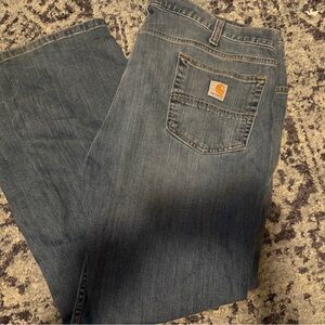 Carhartt 40x30 Relaxed Fit Blue Jeans